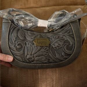 B.O.C. (Born Concept) Charcoal Gray Crossbody Bag